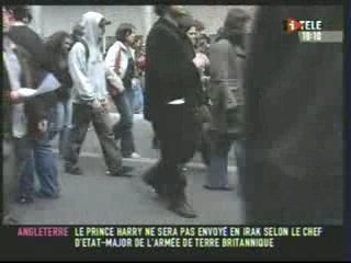 Manif contre universités à la Sarkozy