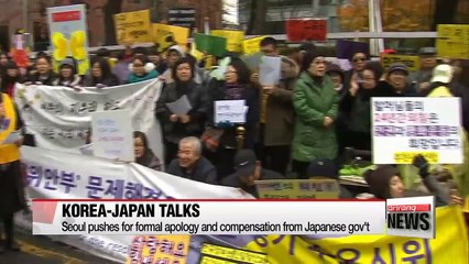 Korean and Japanese foreign ministers meet on sex slave issue