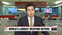 S. Korea world′s largest buyer of military weapons in 2014