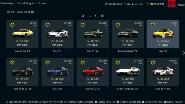 Gran Turismo 6 All Cars - Mclaren