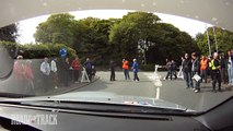 POV Rally Champion Mark Higgins Near Crash at 150 mph @ 2011 Isle of Man TT
