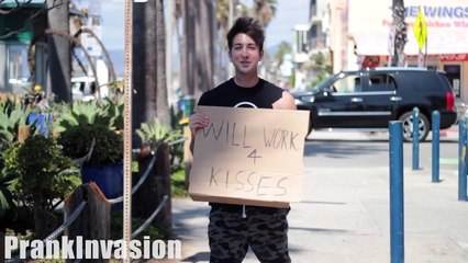 Kissing Prank - HOMELESS EDITION