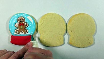 How to Decorate Snow Globe Cookies