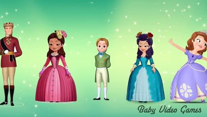 Sofia The First Finger Family Song - Sofia Disney Nursery Rhymes