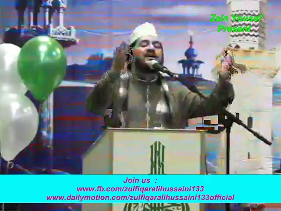 Zulfiqar Ali Hussaini 27 December 2015 In Jamia Masjid Tajdaar-e-Madina Victoria  Road Dundee UK