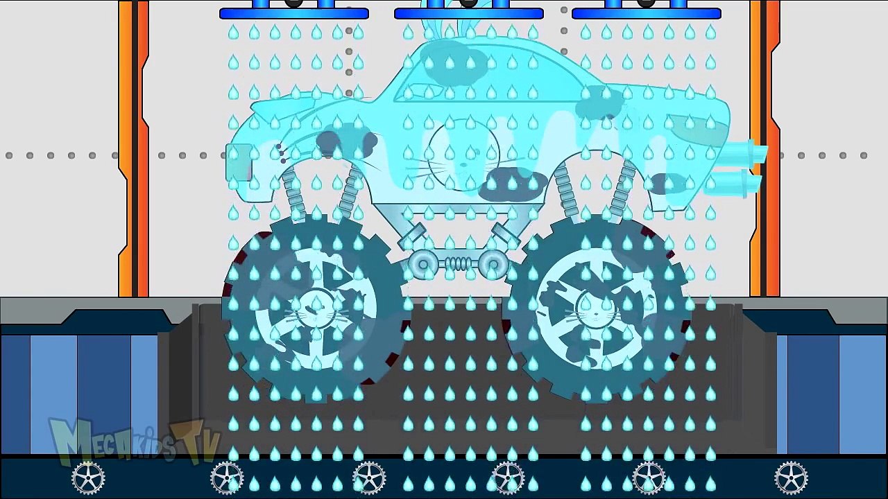 Rabbit Truck - Monster Trucks For Kids - Mega Kids Tv