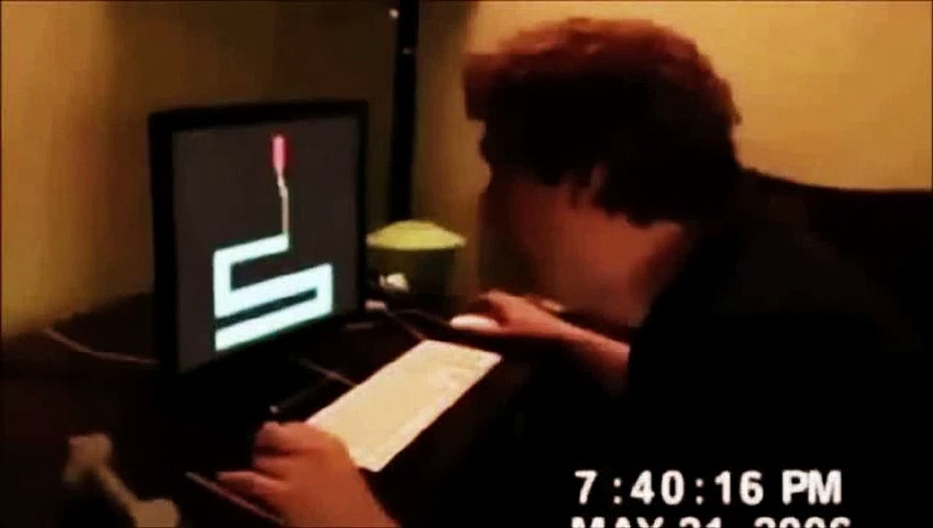 Guy Punch Computer Gif