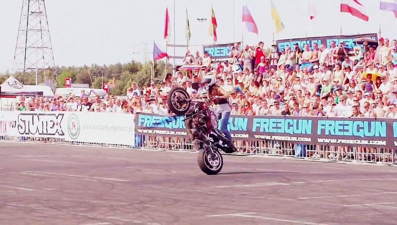 Sarah Lezito | Girl on a Motorcycle | Stunt GP 2015 | Dziewczyna z Francji na motocyklu