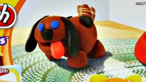 Play Doh Making Puppies How To Make Playdough Puppy Dog Cachorros Plastilina DCTC