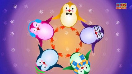 Five Little Penguins| Nursery Rhyme For Kids