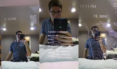 Mirror of the future (Smart Mirror)