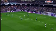 Gomes Super Chance To Score Valenica 0-1 Real Madrid 03-01-2016