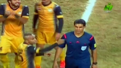 اشتباكات بين لاعبي الإنتاج الحربي والأهلي في الدوري المصري