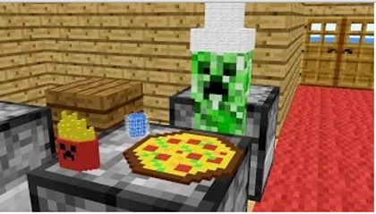 Monster School- Cooking - Minecraft Animation