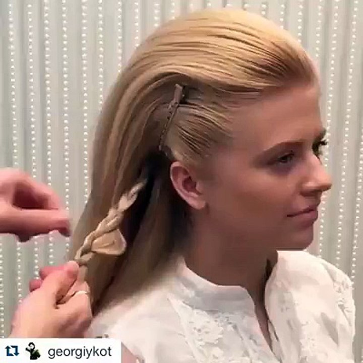 Easy and cute hairstyle - must watch new