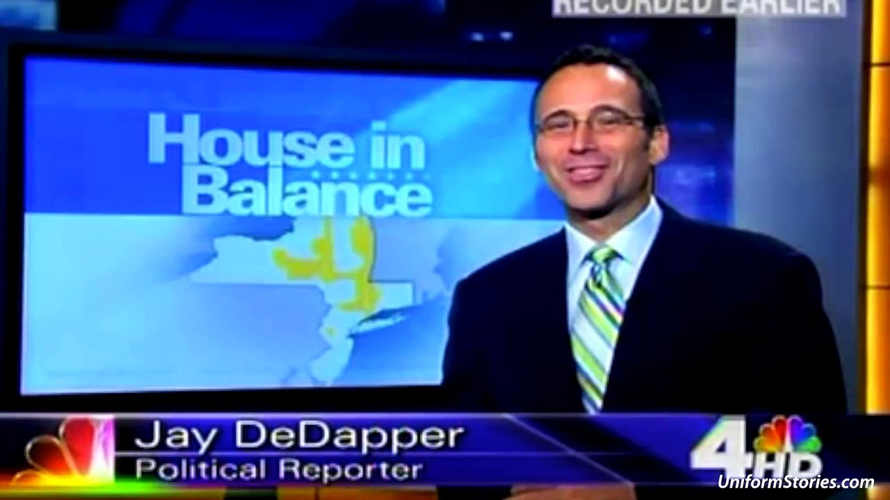 Newscasters Respond to Fire Alarms