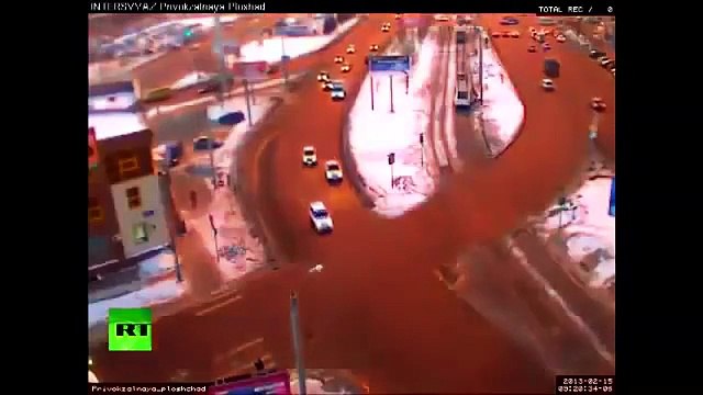 RUSSIAN METEOR EXPLOSION! ALL THE BEST CLIPS! FEB 15TH 2013