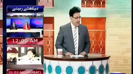 Azizi 'Dhandli Special' Pervez Rasheed with PTI Supporter Hasb e Haal