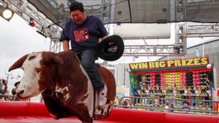Funny bull riding fail compilation