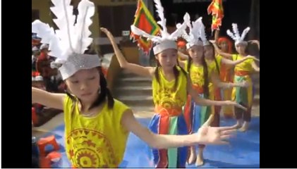 Múa Dòng máu Lạc Hồng - Dòng máu đỏ tươi chảy trong tim mình