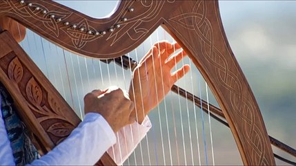 Harp Music Tibetan - Celestial Relaxing 432 hz Strings Solo Playlist for Study, Concentrat