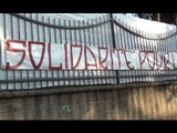Aversa (CE) - Strage Parigi, la solidarietà dei tifosi normanni (16.11.15)