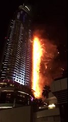 Fire at The Address, Downtown #Dubai 2016