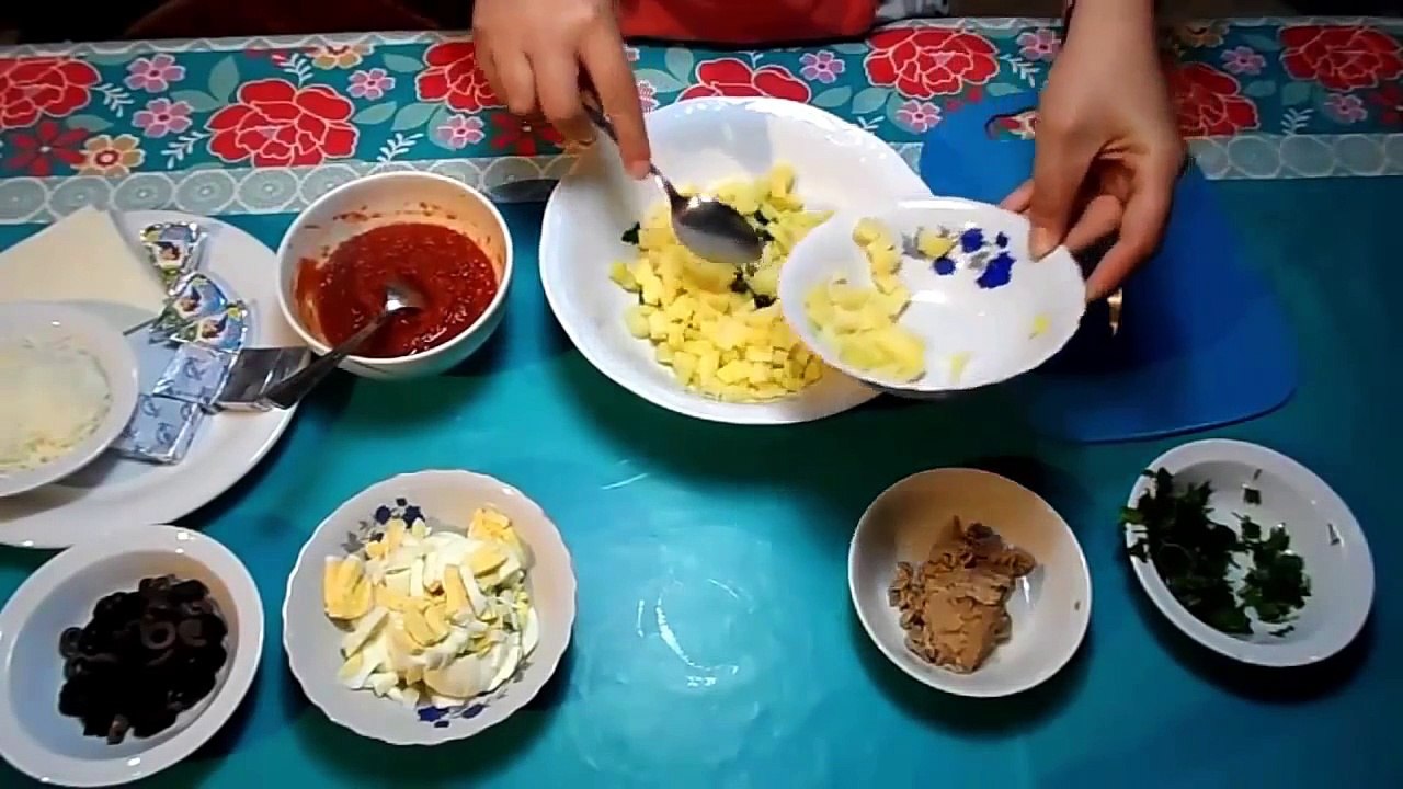 Recette Chaussons Salés au Thon & Fromage - سوفليه التونة (Soufflé tunisien) Tunisian Cuisine