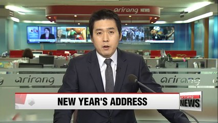 North Korean leader stresses economy over military in New Year's address