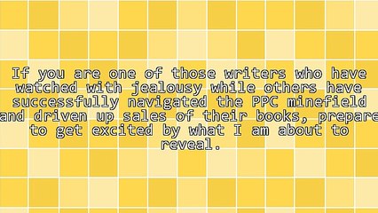 How To Use Amazon's PPC Advertising To Market Your Book