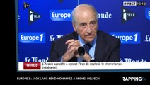 Europe 1 : Michel Delpech décédé, Jack Lang lui rend un vibrant hommage