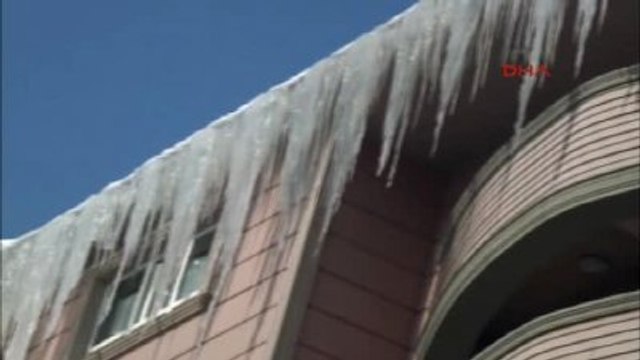 Ağrı Kar Yağışı Durdu, Sibirya Soğukları Vurdu Ardahan Göle- 37.3-