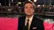 The Hunger Games: Catching Fire - London Premiere Interview - Josh Hutcherson (2013) HD