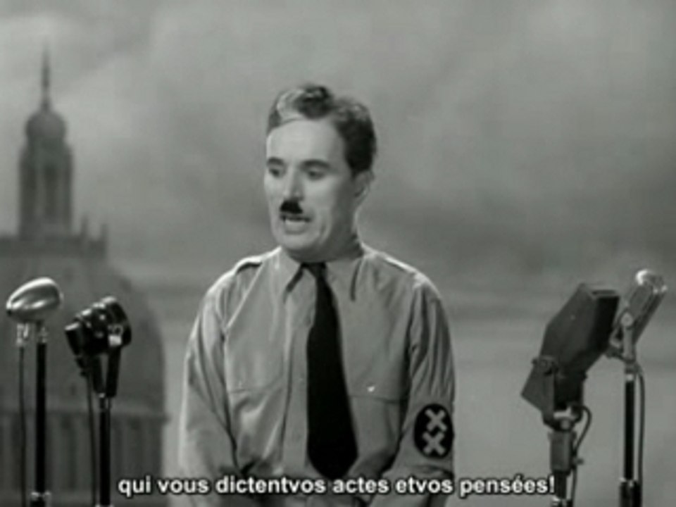 Charlie Chaplin - The Great Dictator (VOST)