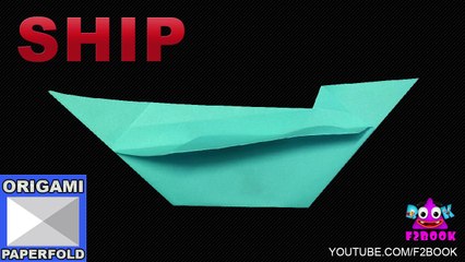 How to Make a Paper Boat, origami For Kids