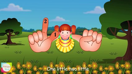 Ten Little Fingers Nursery Rhymes Counting Song For Children
