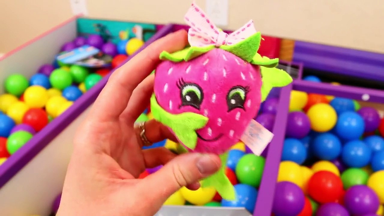 Ball Pit Challenge With Barbie Dollhouse + Surprise Eggs, Blind Bags, Surprise Toys Disney