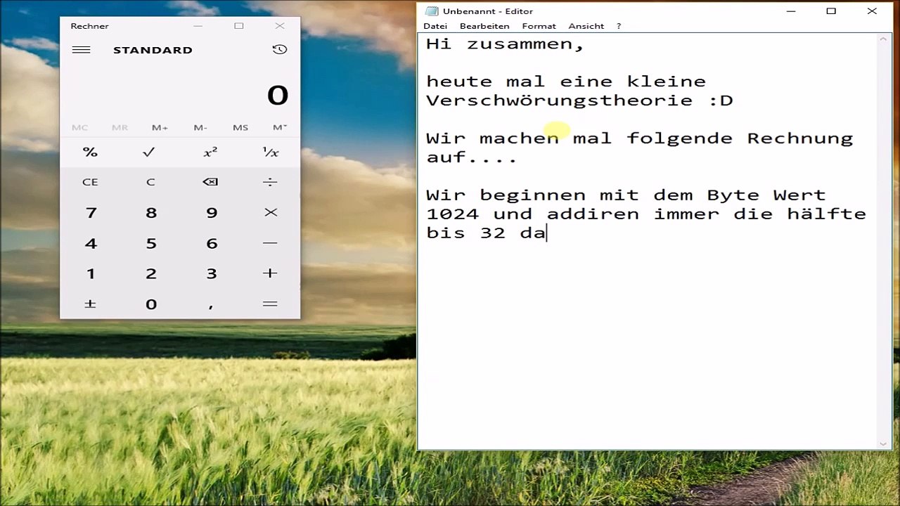 Verschwörungstheorie 2016 ?