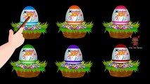 Colors for Children to Learn with Kinder Joy Surprise Eggs - Colours for Kids (Nursery) to Learn