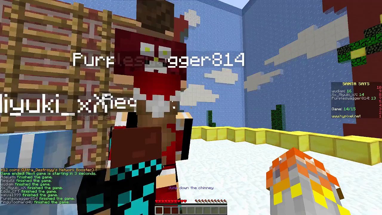 Minecraft Santa Says