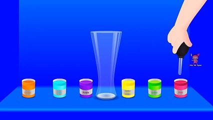 Colors for Children to Learn with Colors Liquid Stacking - Colours for Kids to Learn Easily