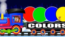 Colors for Children to Learn with Colors Train - Colours for Kids to Learn - Learning Videos