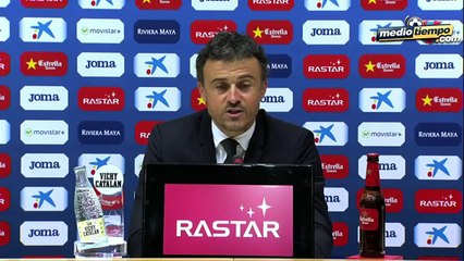 El Espanyol jugó al límite: Luis Enrique