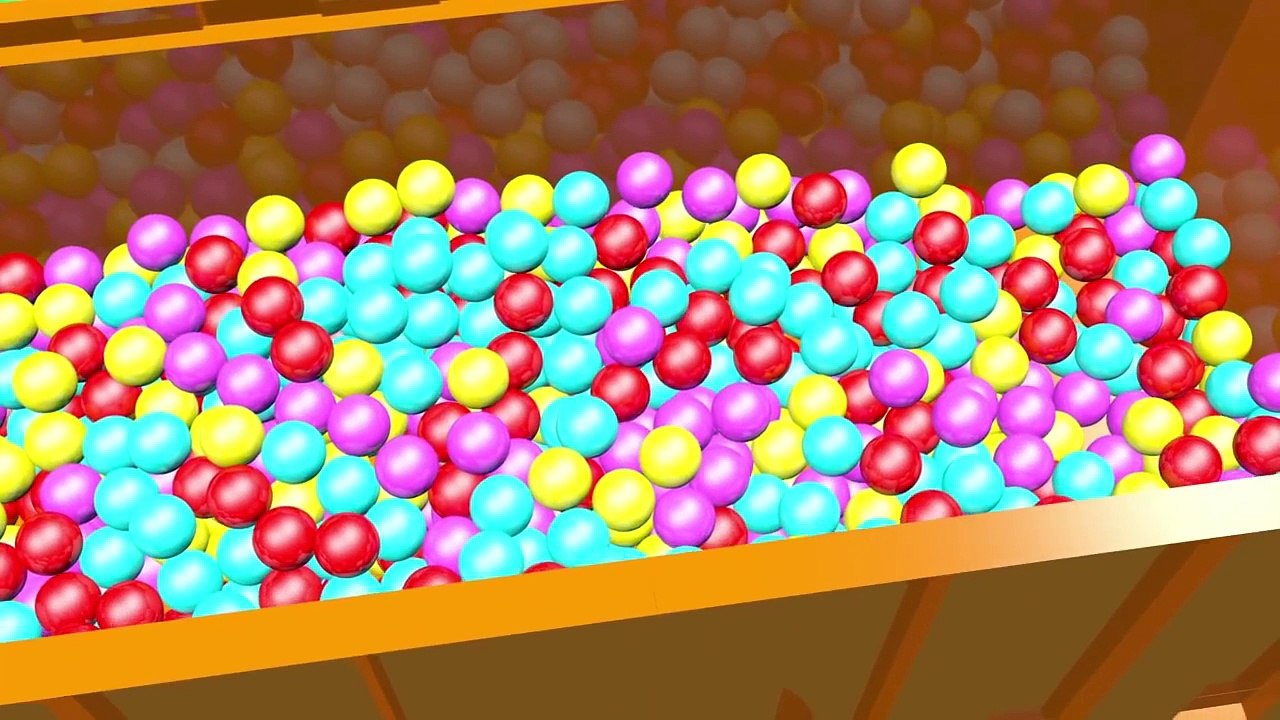 Camion de volteo construcción de la piscina a pelotas | Truck City E06 Juegos de construcción [3D]