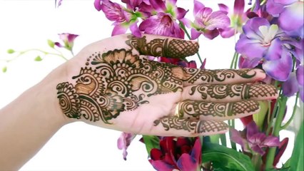 How To Make Arabic Henna/Mehndi Design | Step By Step Tutorial