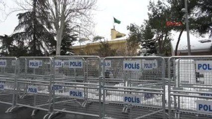 Suudi Arabistan Konsolosluğu Önünde İdam Protestosu