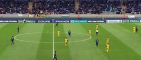 Zlatan Ibrahimovic Fantastic Chance - Wasquehal v. PSG 03.01.2016 HD