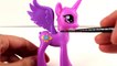 fnaf Pony Elsa Frozen Disney Princess MLP My Little Pony DIY Painted Craft how to make toys movie