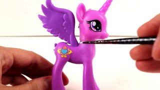 fnaf Pony Elsa Frozen Disney Princess MLP My Little Pony DIY Painted Craft how to make toys movie