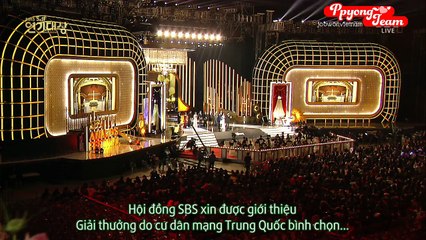 [Vietsub] {SAF 2015} Chinese netizen award - Joo Won [Ppyonteam]
